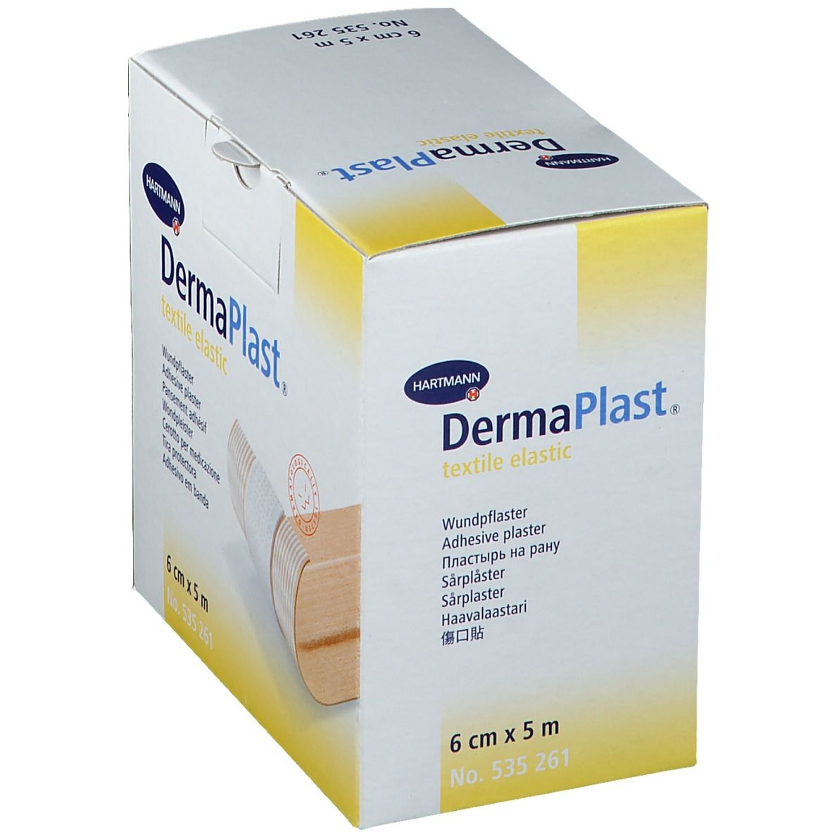 Hartmann DermaPlast® Textile Elastic 6 cm x 5 m