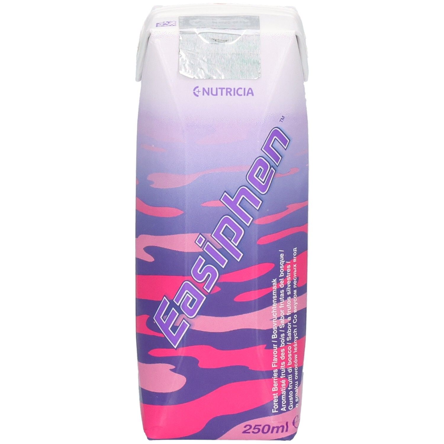 Easiphen Bosvruchten 250ml, fronte con testo.