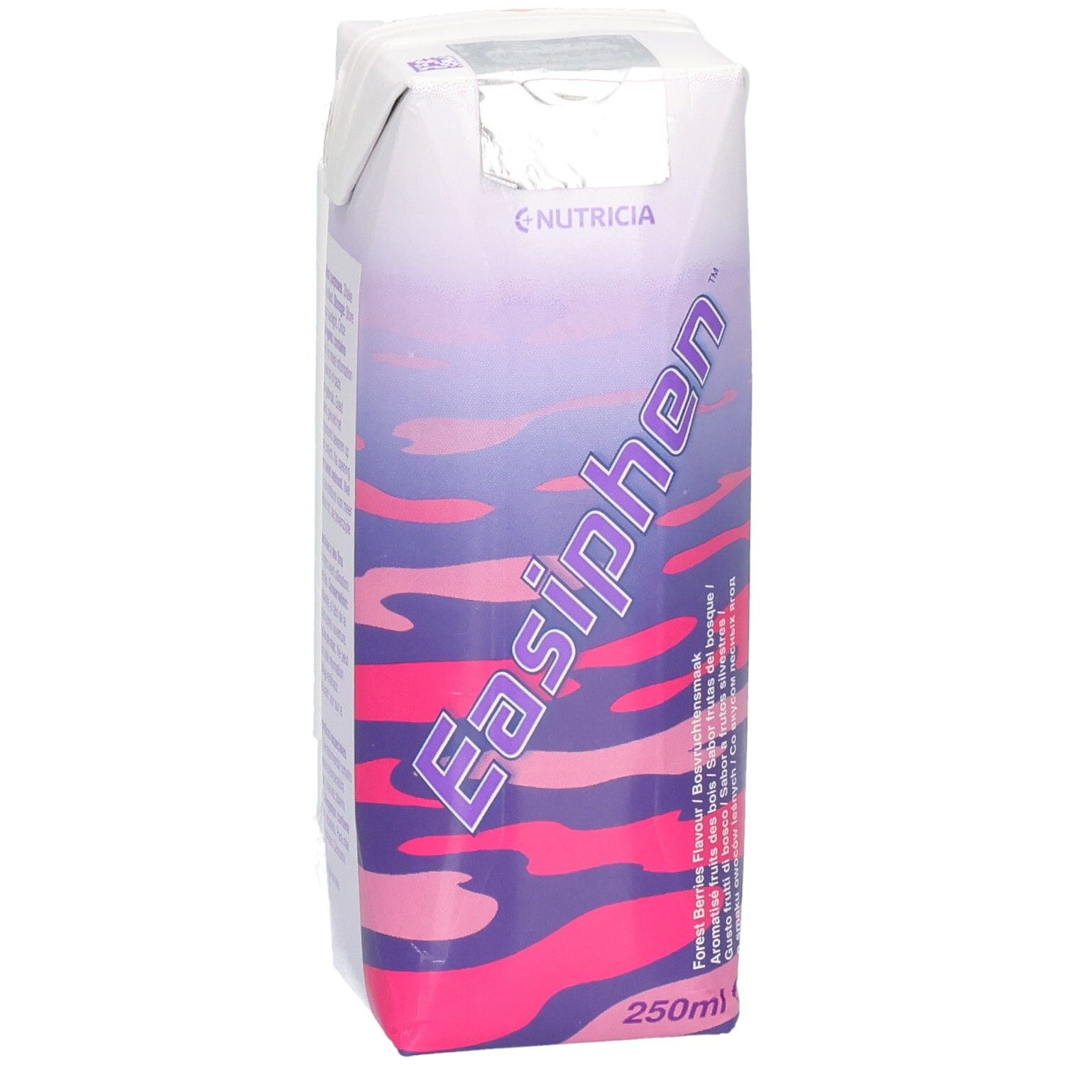 Easiphen Bosvruchten 250ml, fronte con testo.
