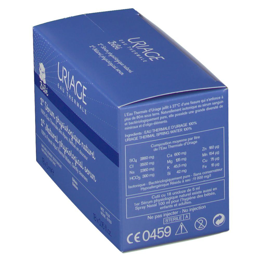 Uriage Isophy Physiologic Serum Naturel