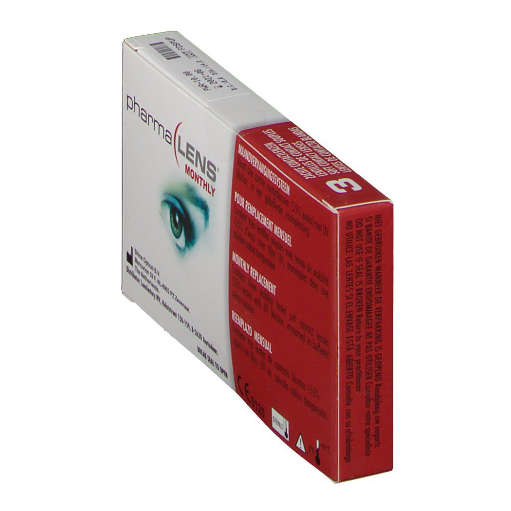 PharmaLens Month Lenses Dioptre -10.00