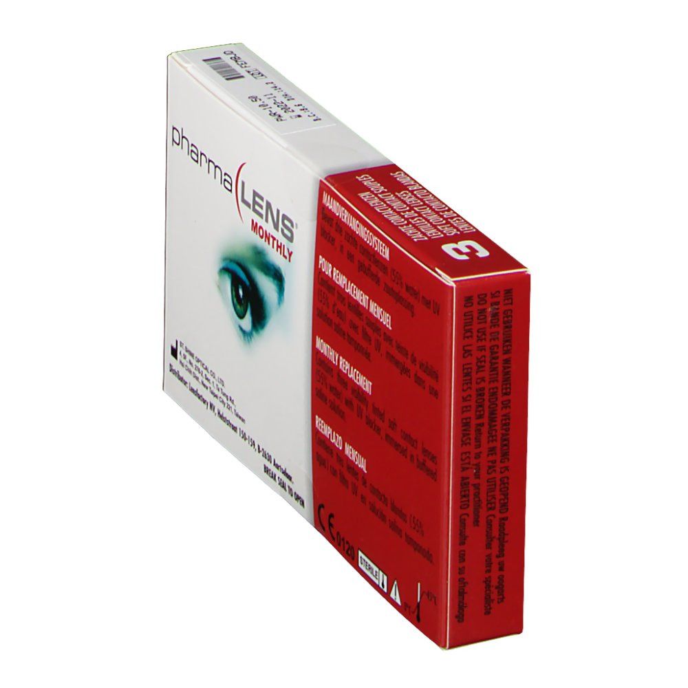 PharmaLens Month Lenses Dioptre -10.50
