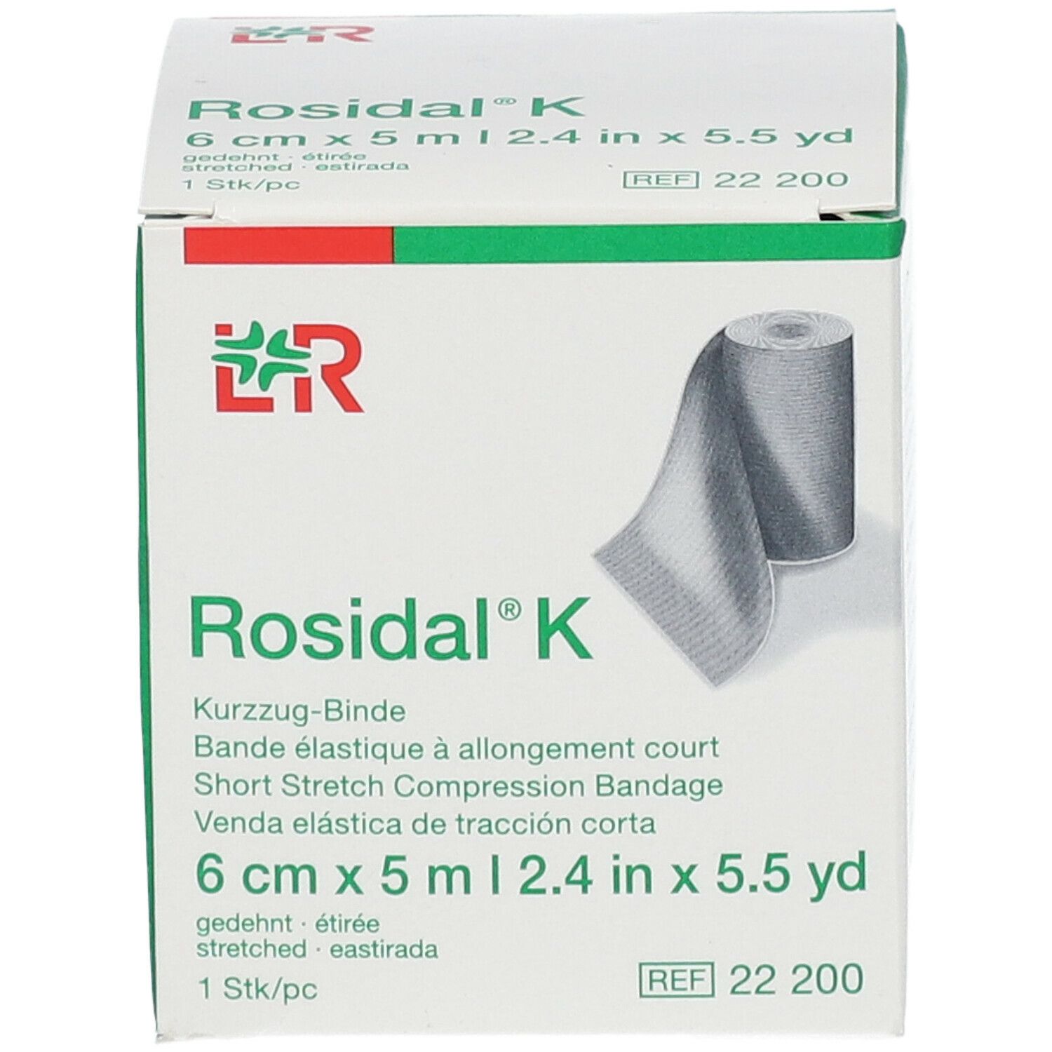 Rosidal® K Benda a Corta Estensione 6 cm x 5 m