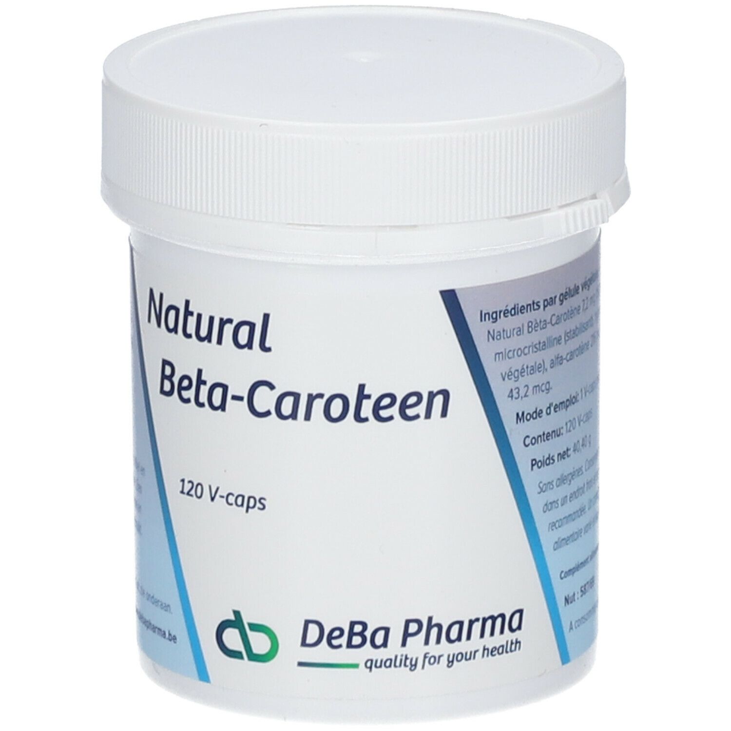 Deba Pharma Natural Beta-Caroteen 7.2mg