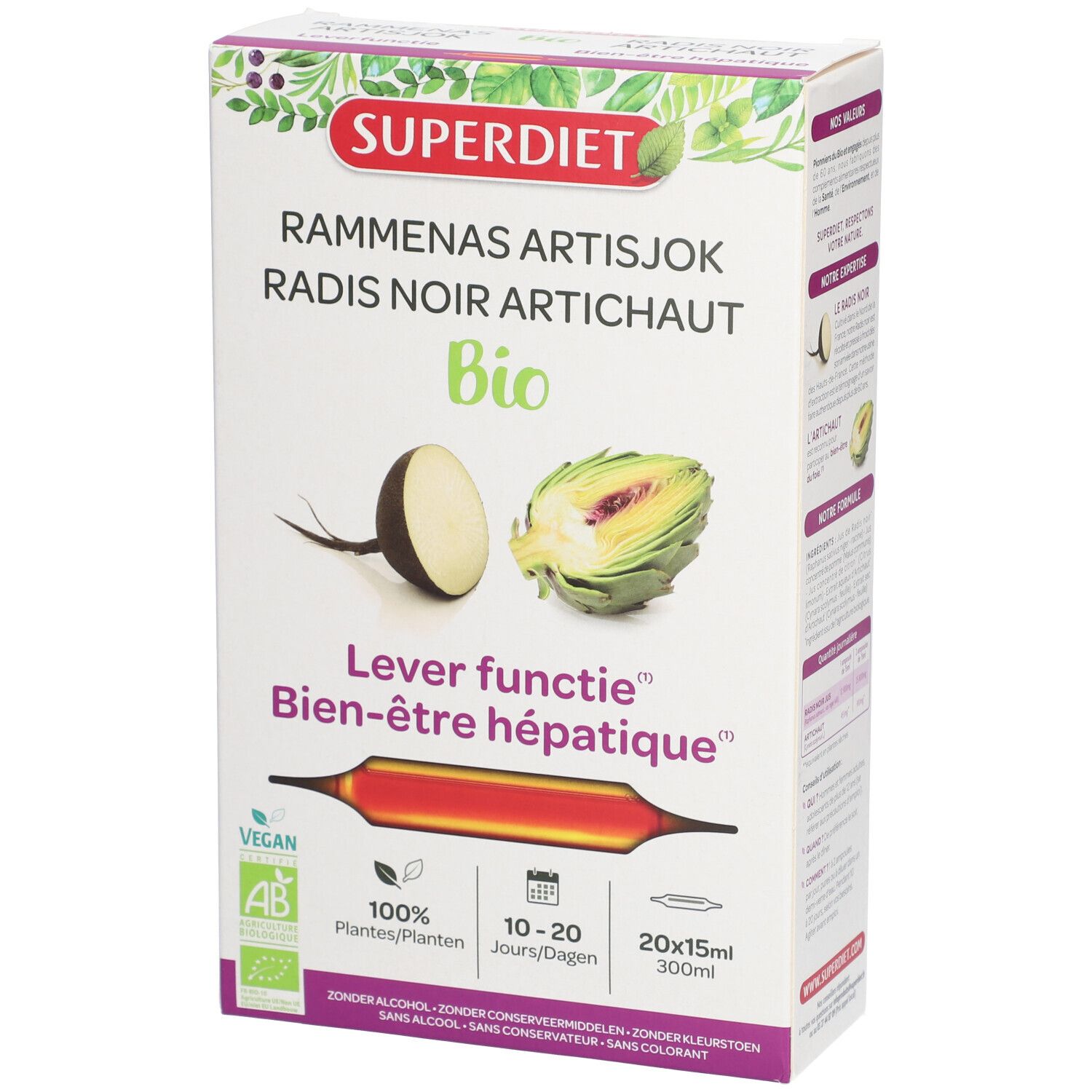 SUPER DIET Ravanello nero e Carciofo