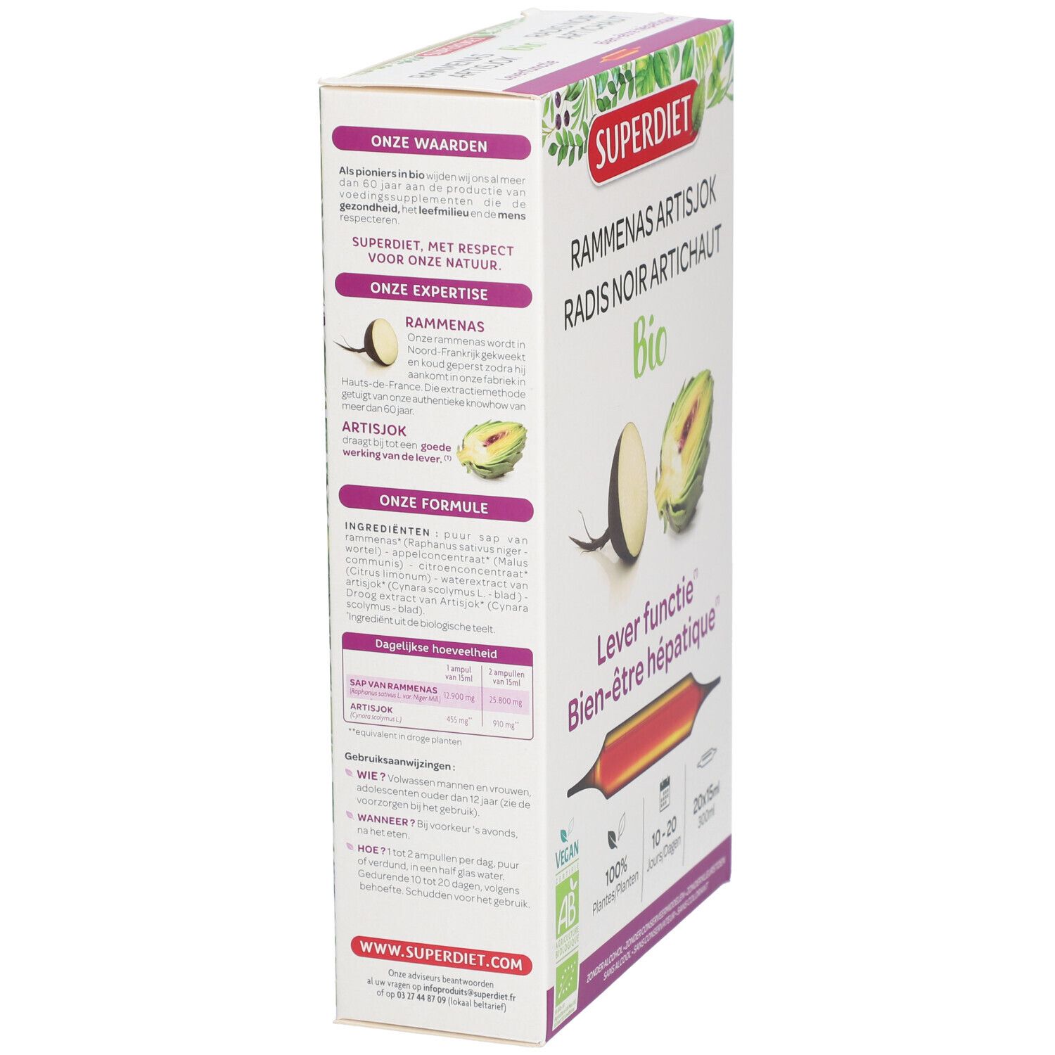 SUPER DIET Ravanello nero e Carciofo