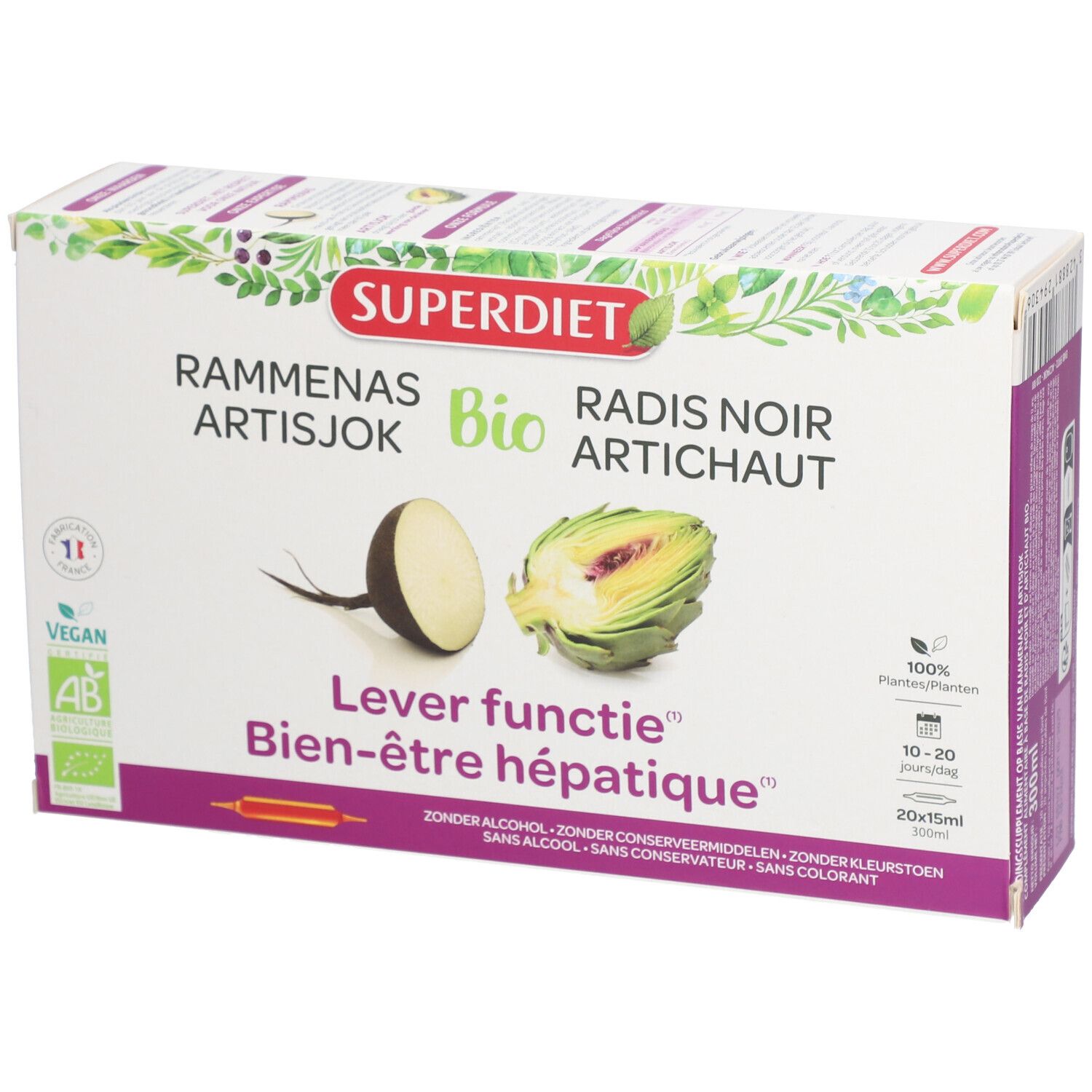 SUPER DIET Ravanello nero e Carciofo