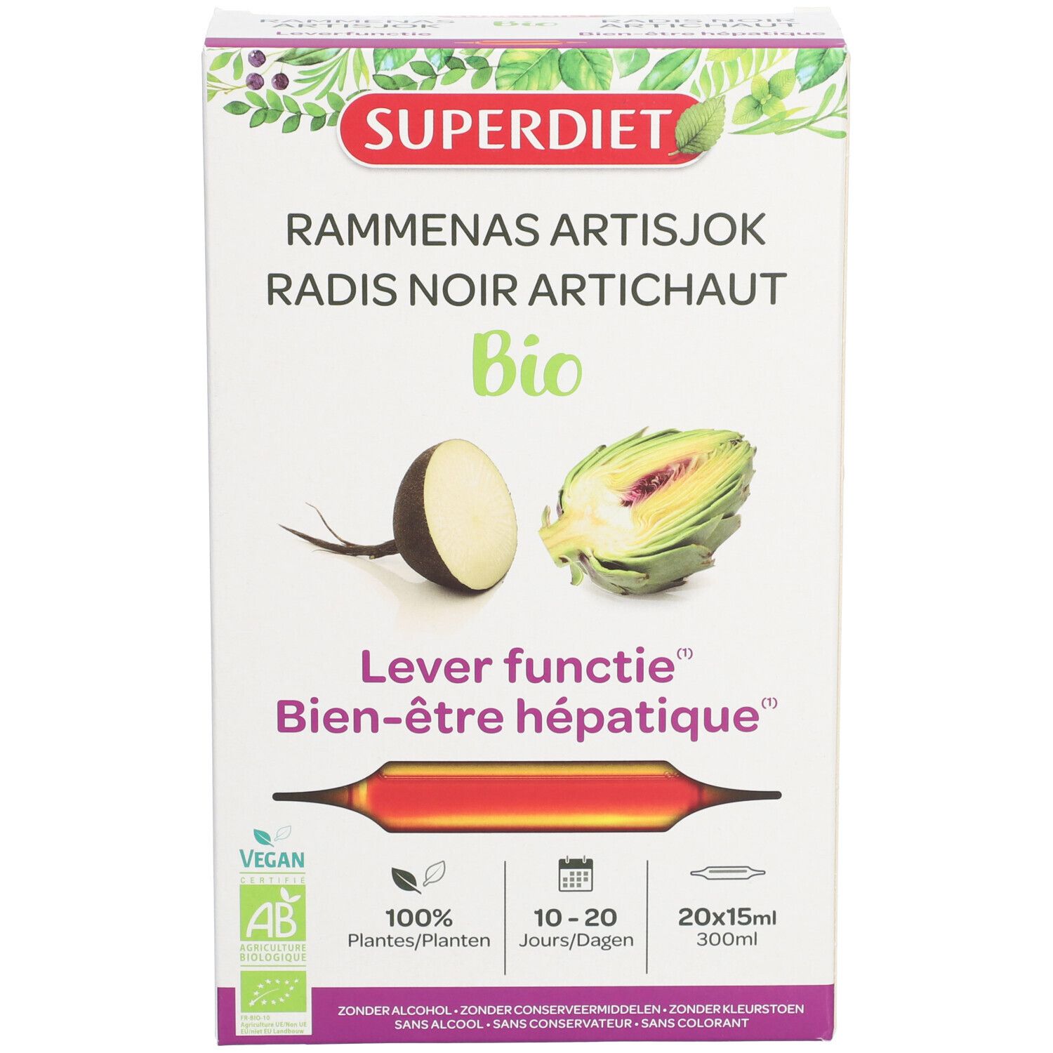 SUPER DIET Ravanello nero e Carciofo