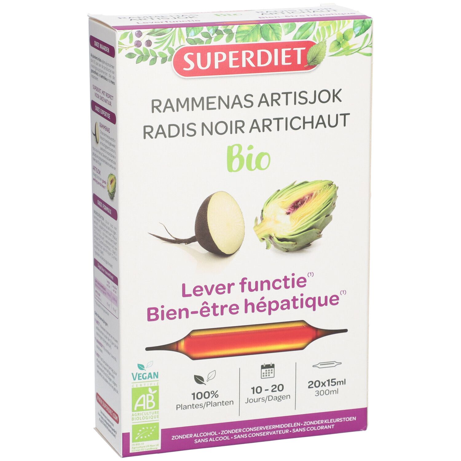 SUPER DIET Ravanello nero e Carciofo