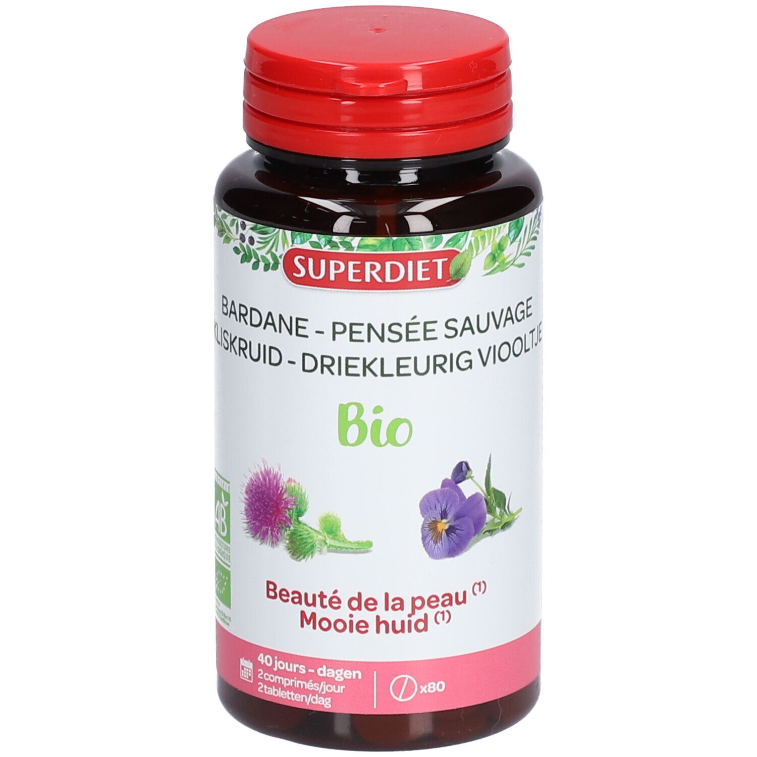 Super Diet 3 Colored Pansy Bio Beautiful Skin