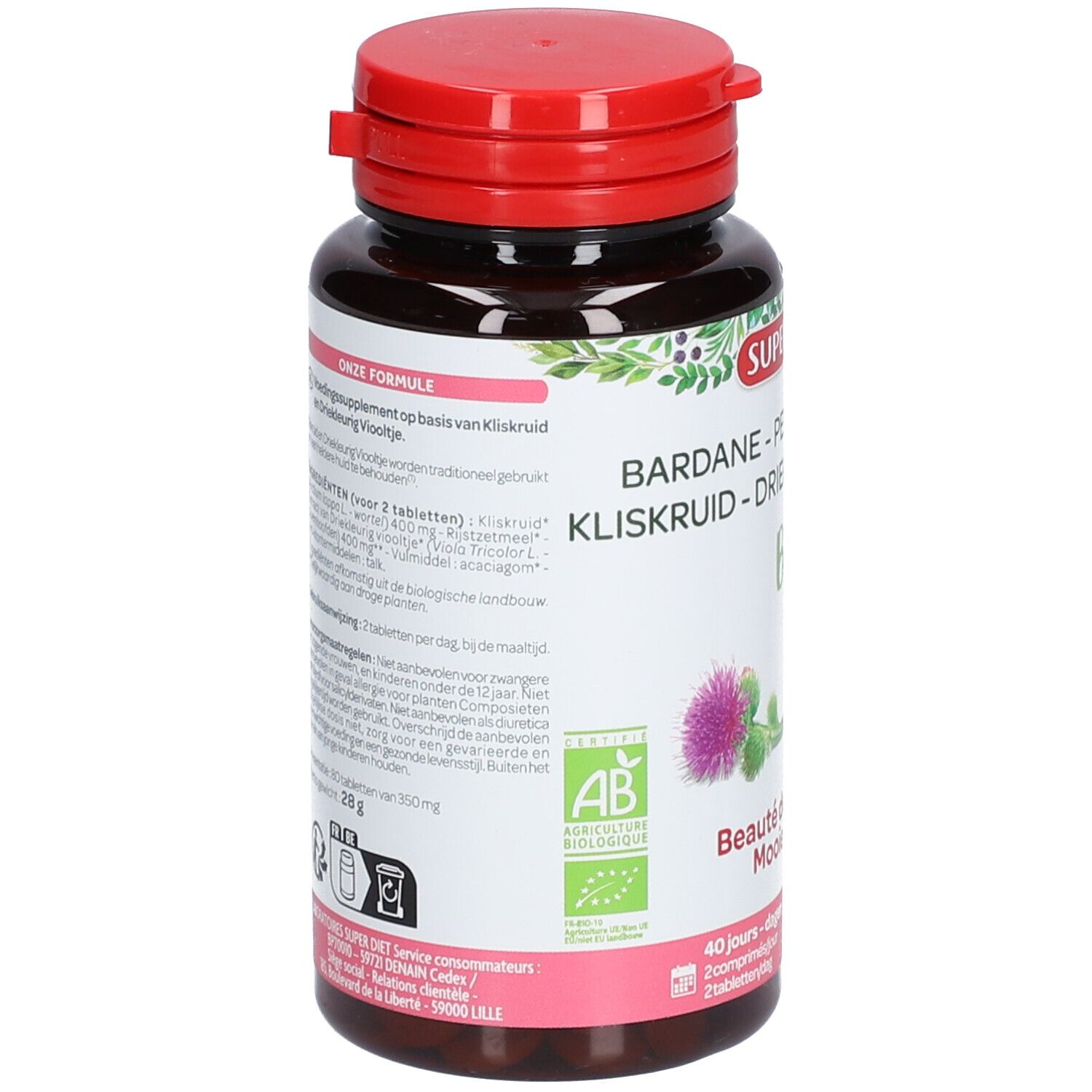 Super Diet 3 Colored Pansy Bio Beautiful Skin