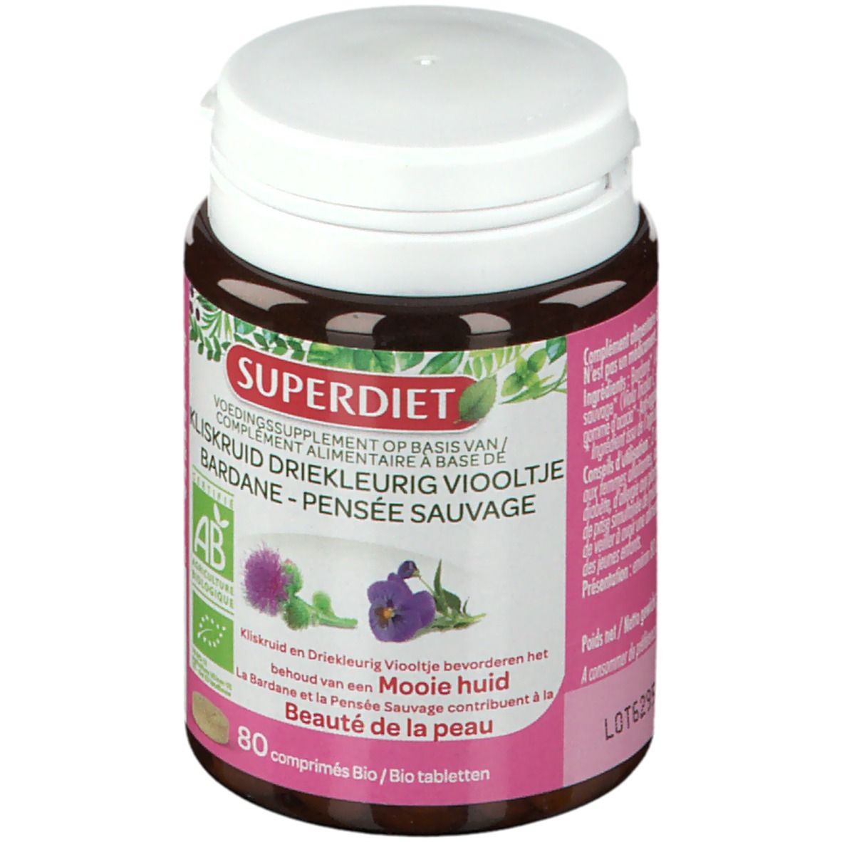 Super Diet 3 Colored Pansy Bio Beautiful Skin
