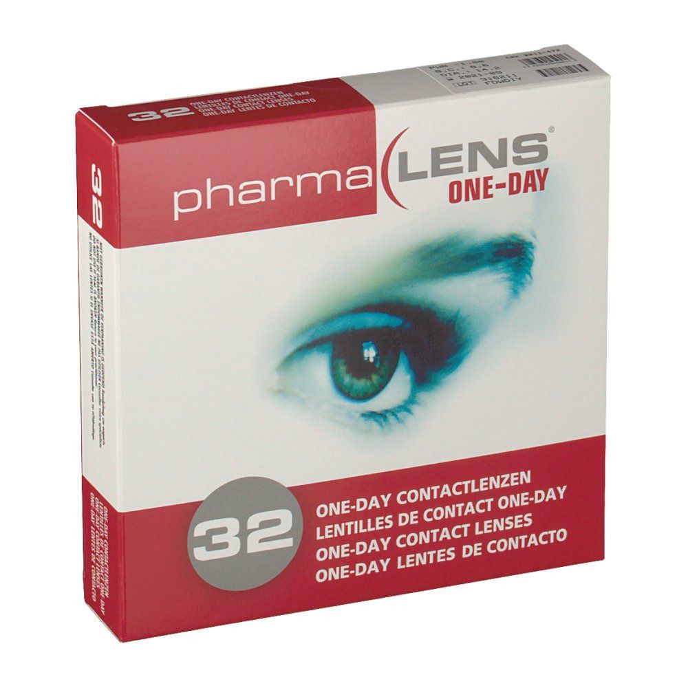 PharmaLens Day Lenses Dioptre: -1.00