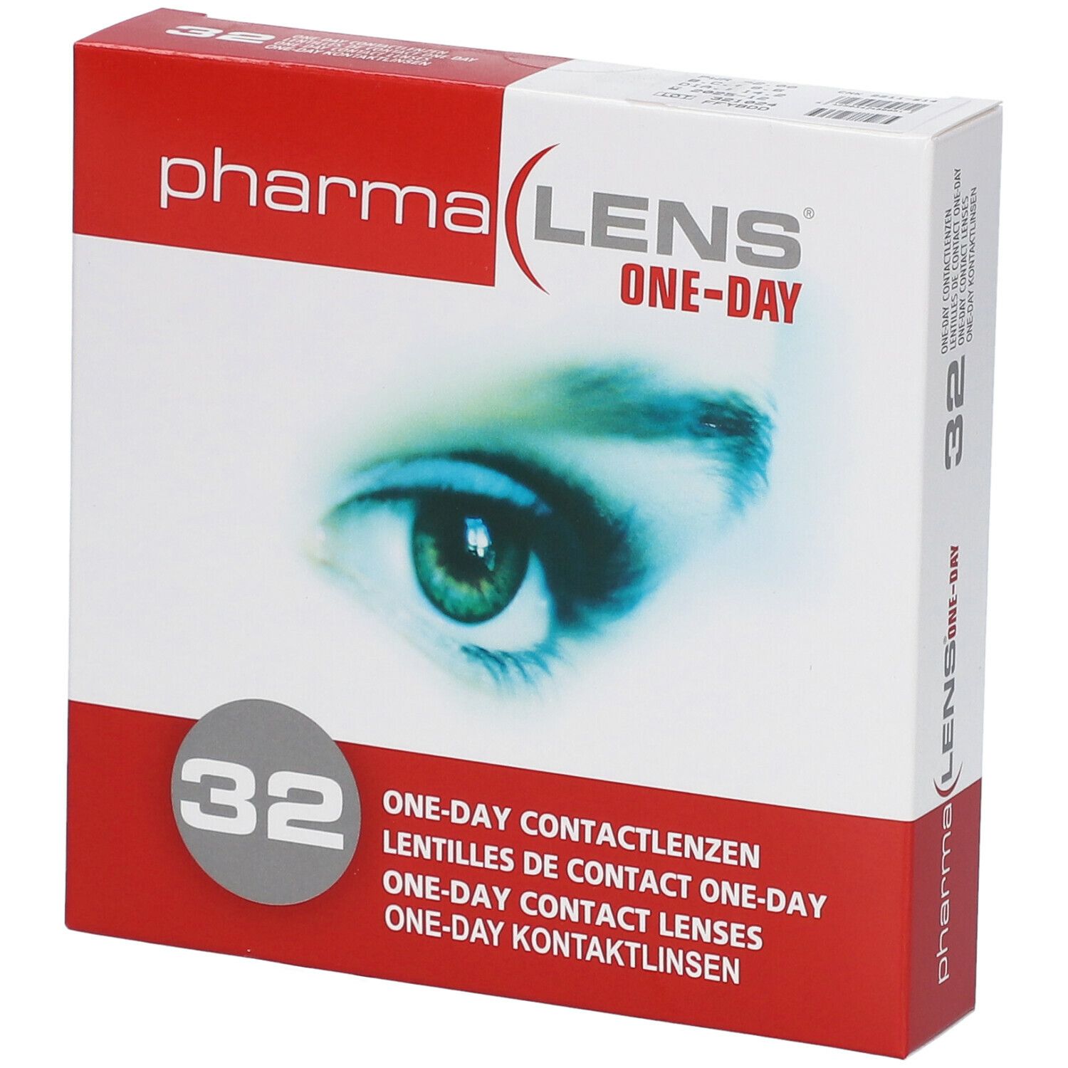 PharmaLens Day Lenses Dioptre: -2.00