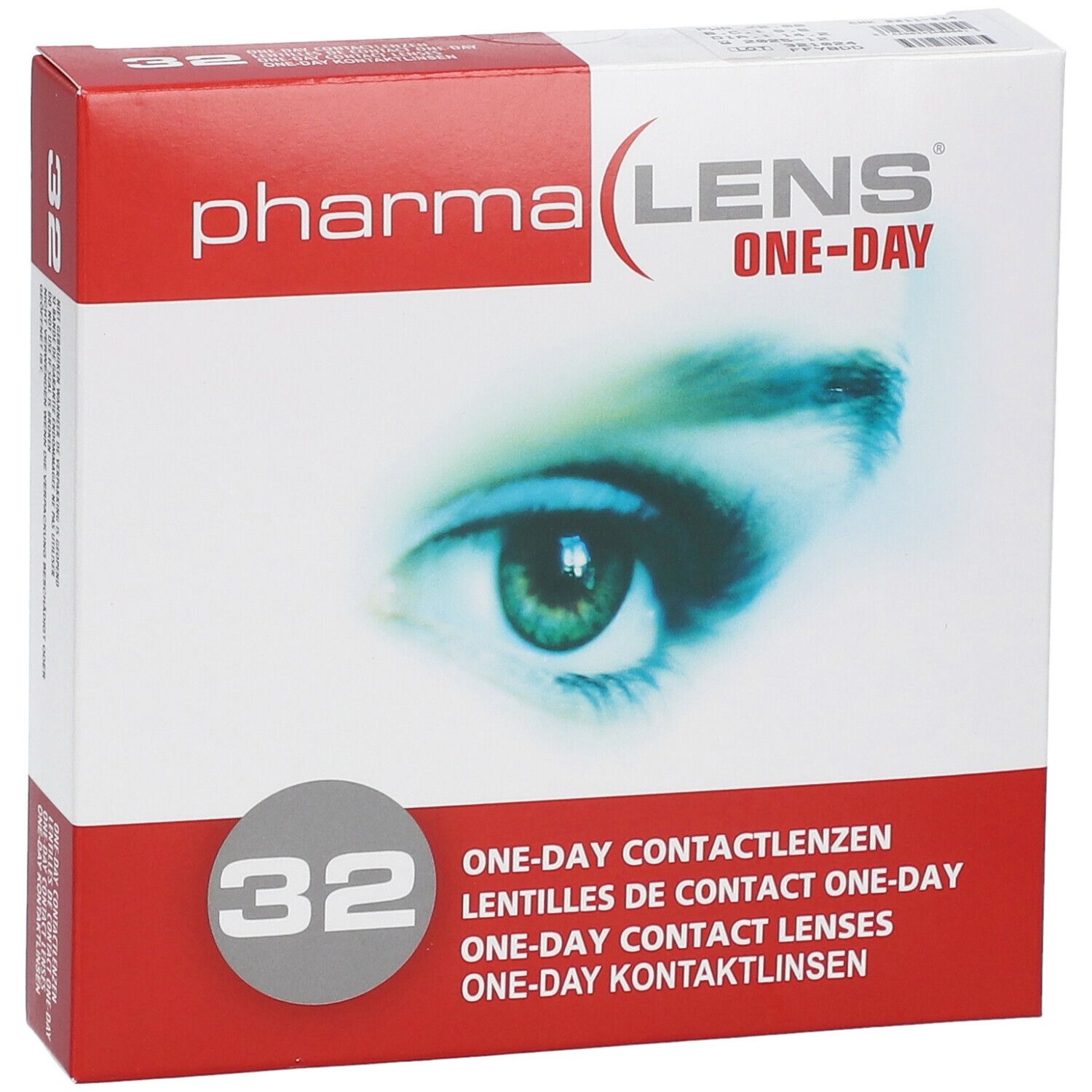 PharmaLens Day Lenses Dioptre: -2.00