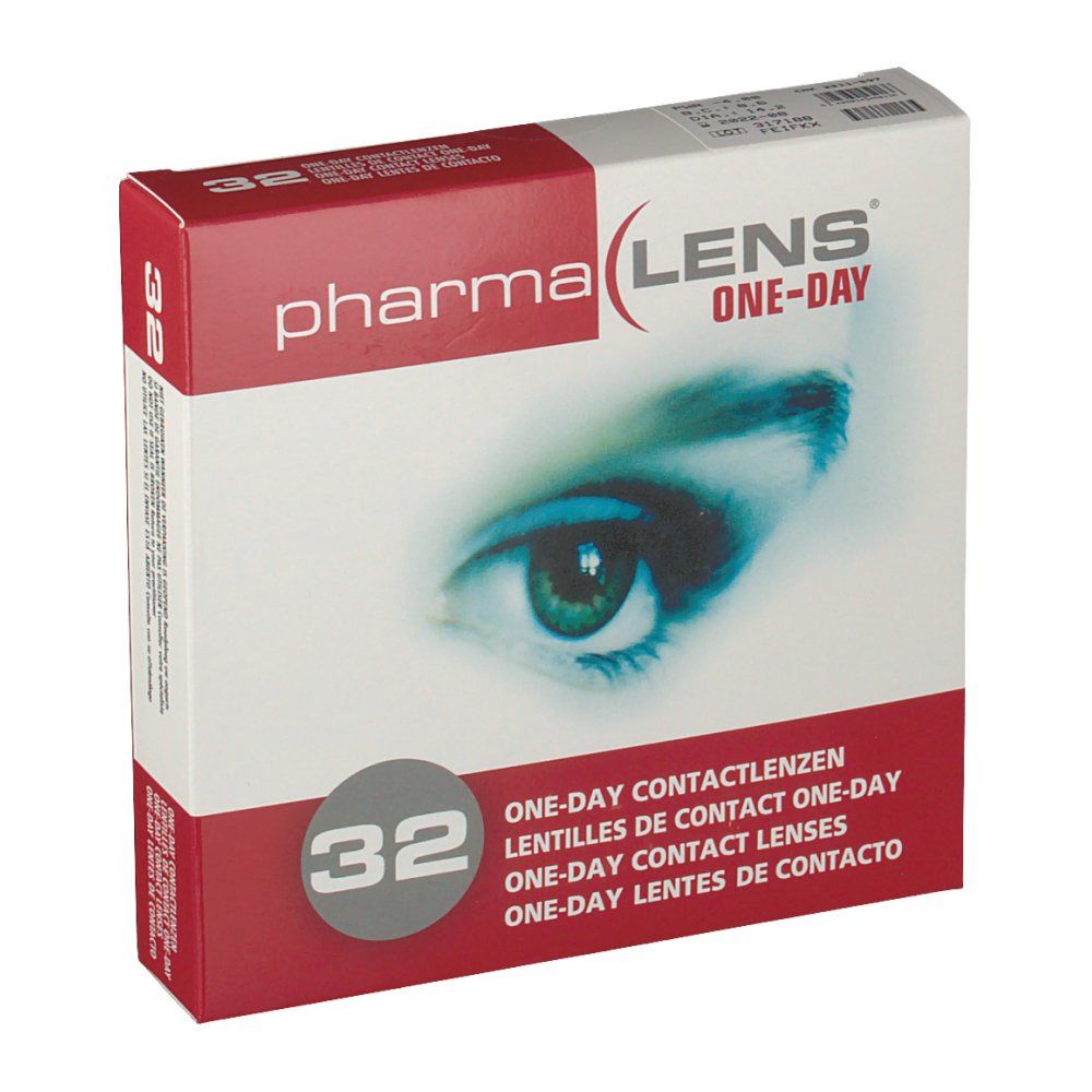 PharmaLens Day Lenses Dioptre: -4.00