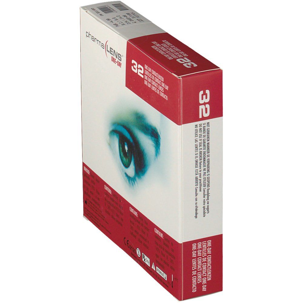 PharmaLens Day Lenses Dioptre: -4.00