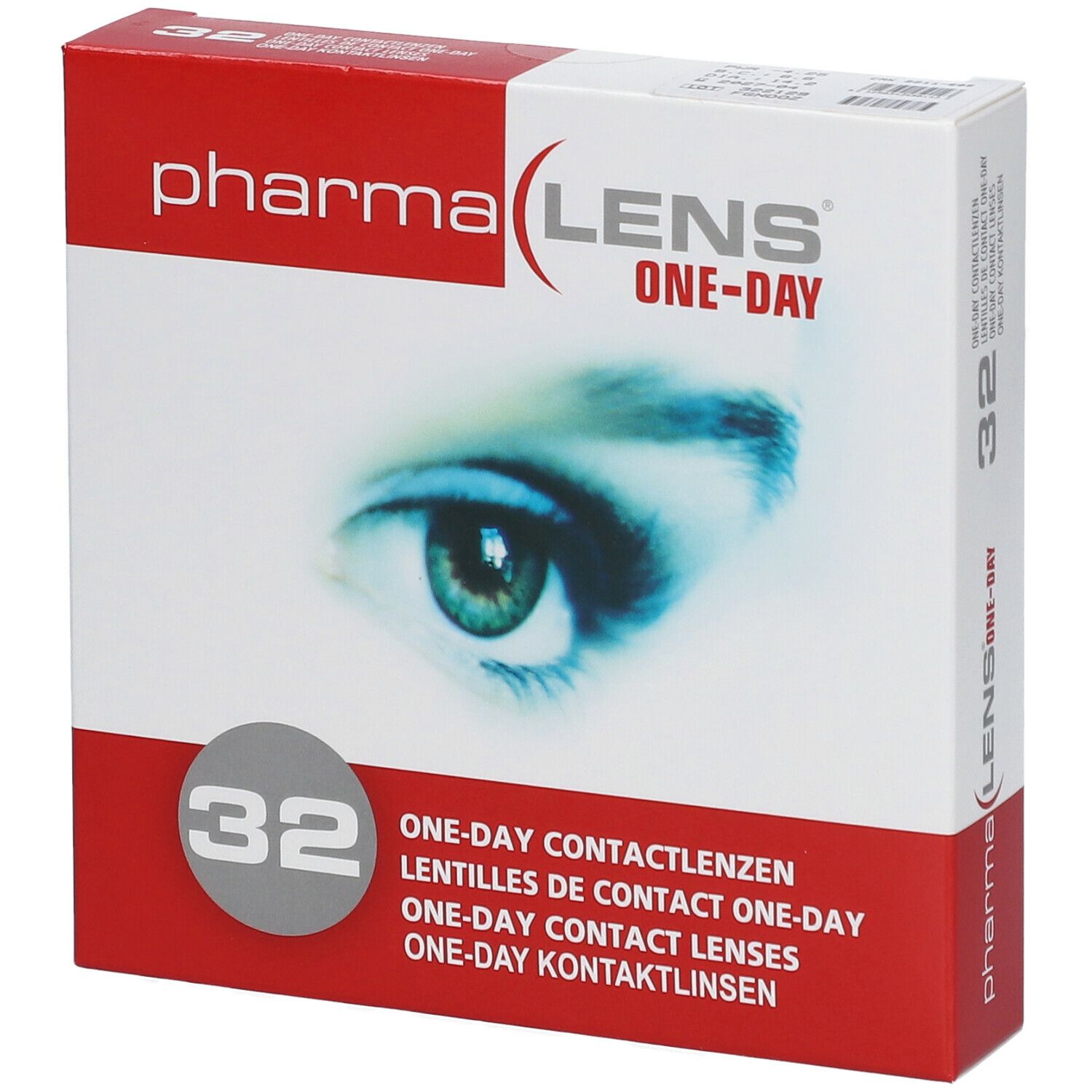 PharmaLens Day Lenses Dioptre: -4.25