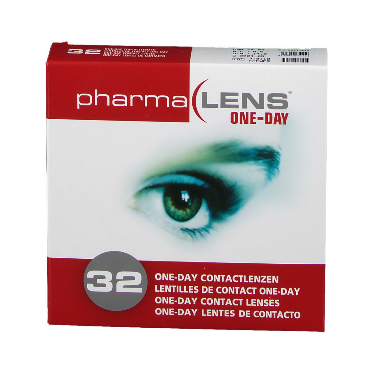 Lensfactory PharmaLens One-Day Diottria -4,50