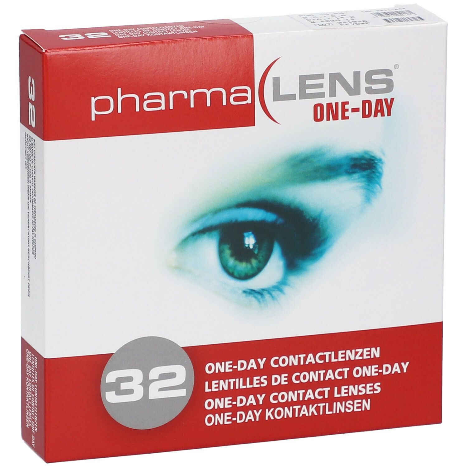 PharmaLens Day Lenses Dioptre: -5.25
