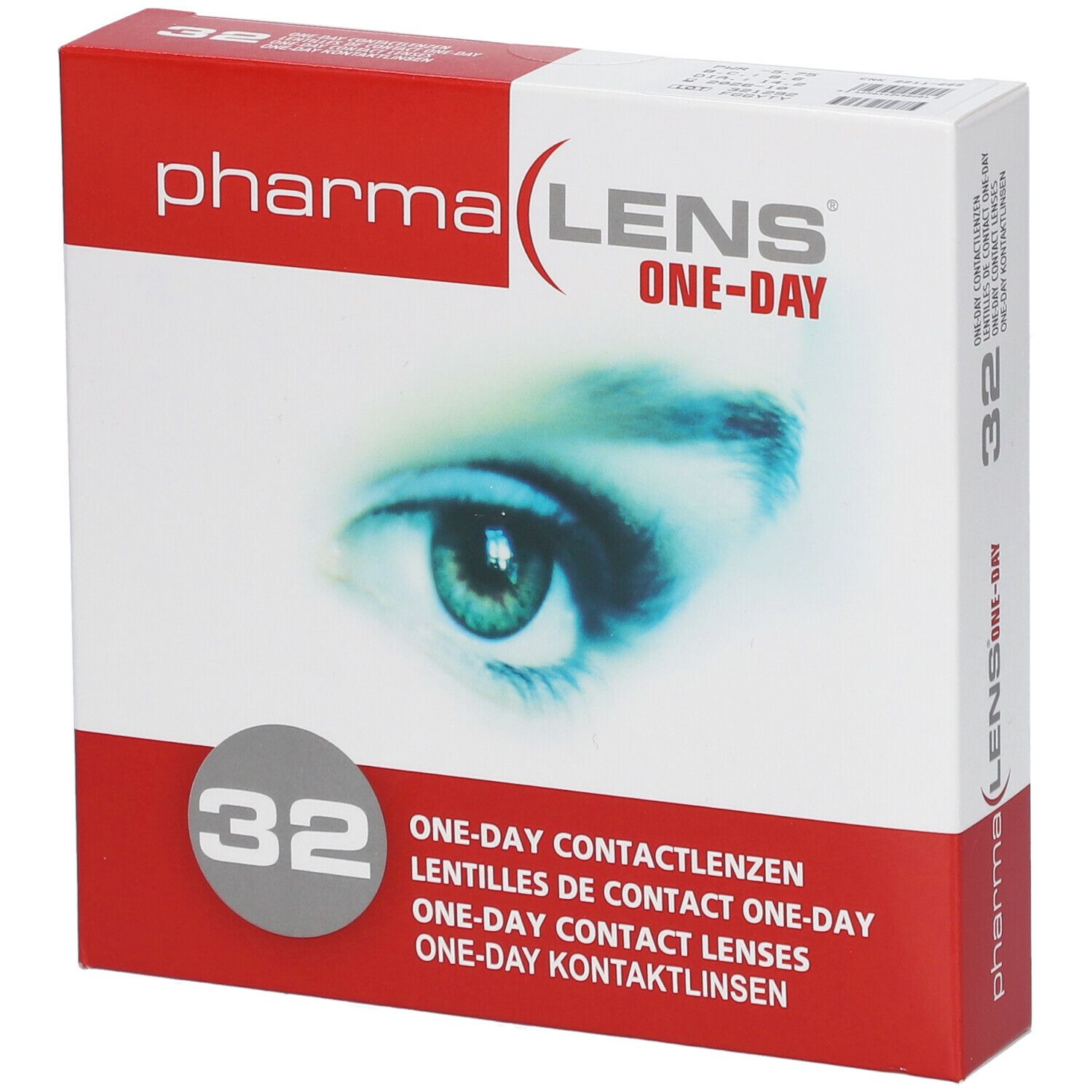 PharmaLens Day Lenses Dioptre: -5.75