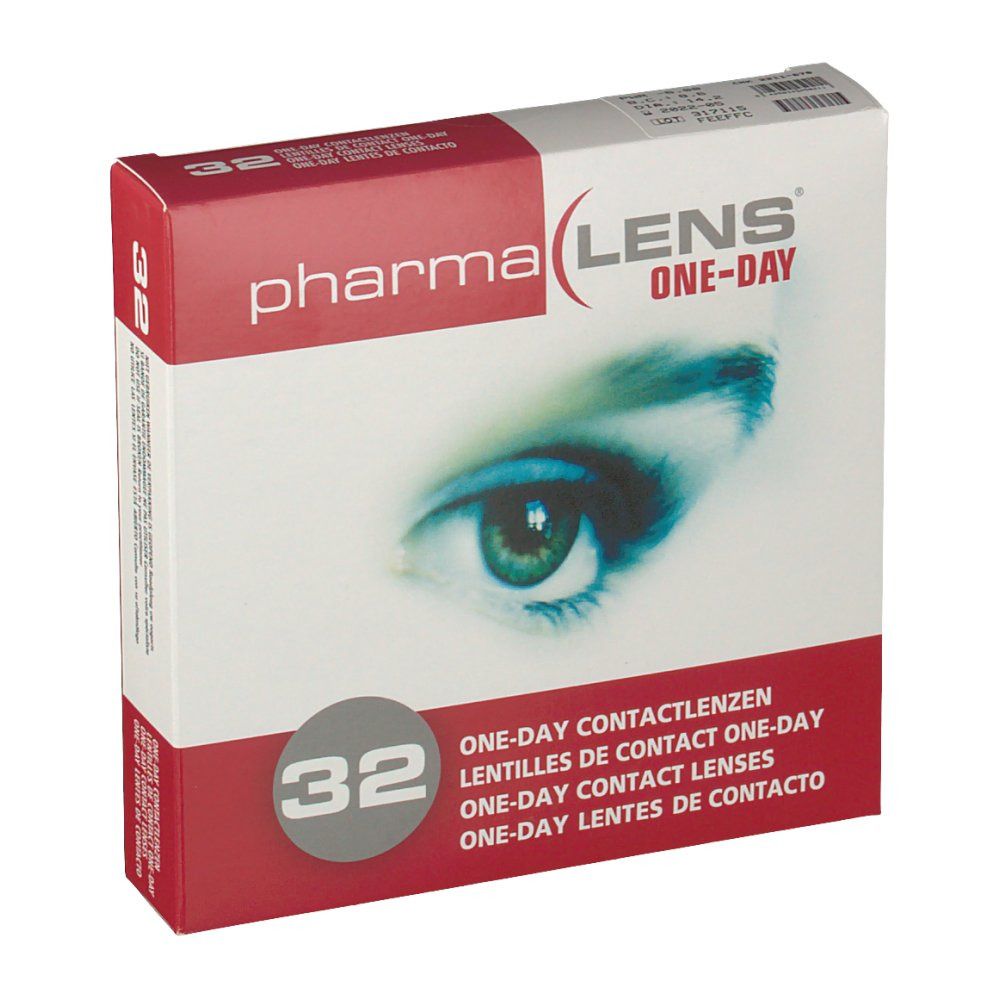 PharmaLens Day Lenses Dioptre: -6.00
