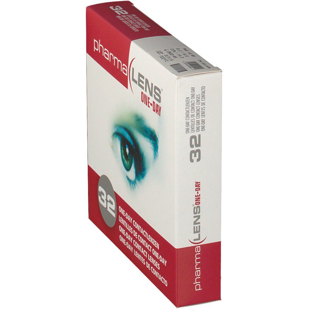 PharmaLens Day Lenses Dioptre: -6.00