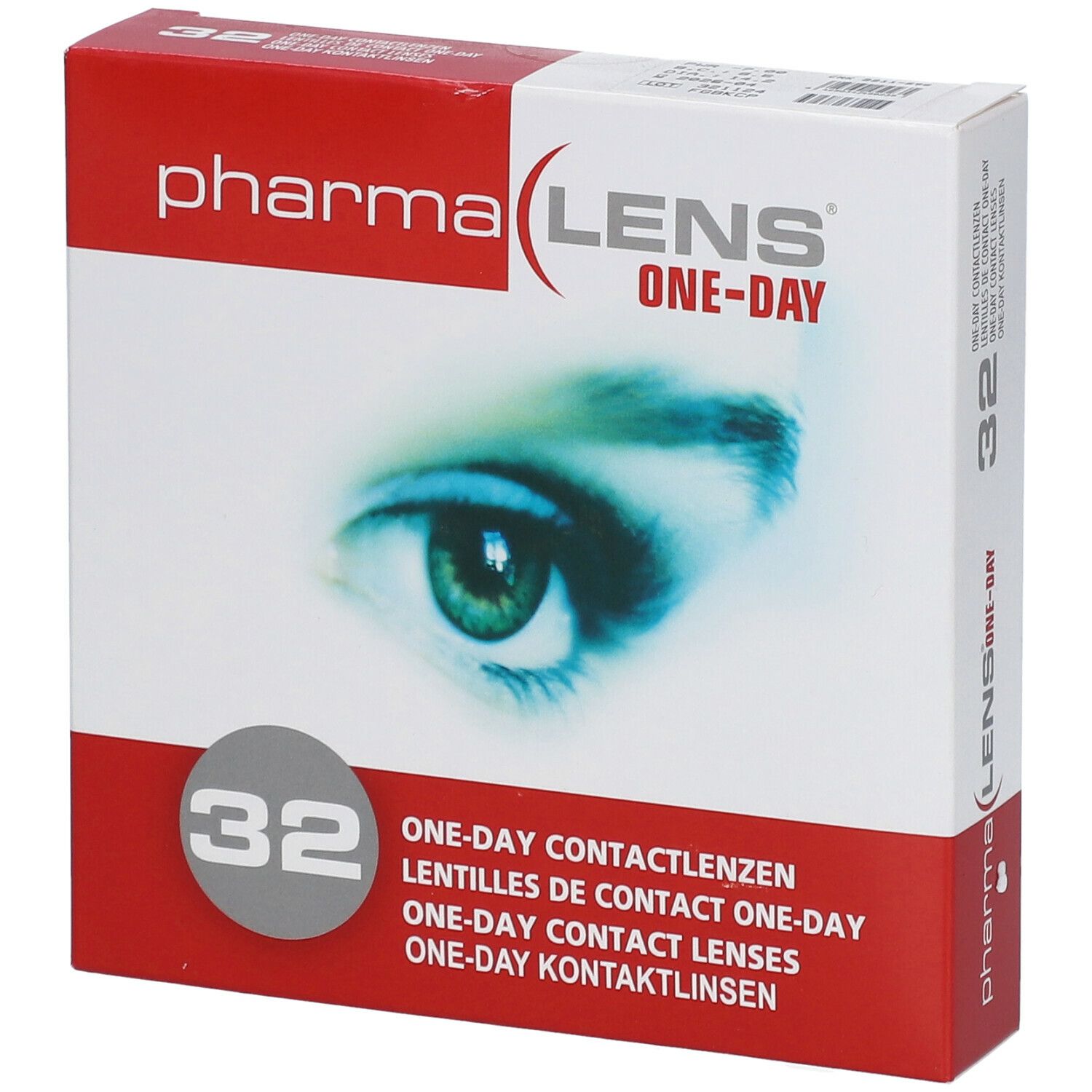 PharmaLens Day Lenses Dioptre: -7.00