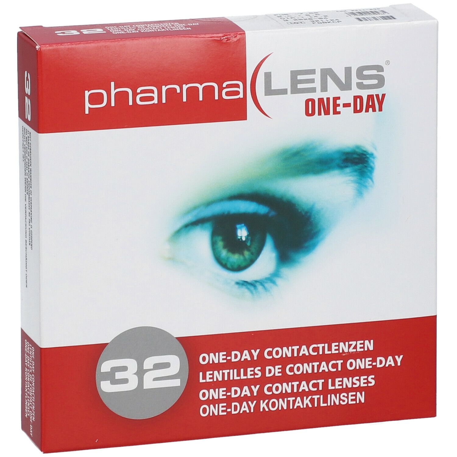 PharmaLens Day Lenses Dioptre: -7.00