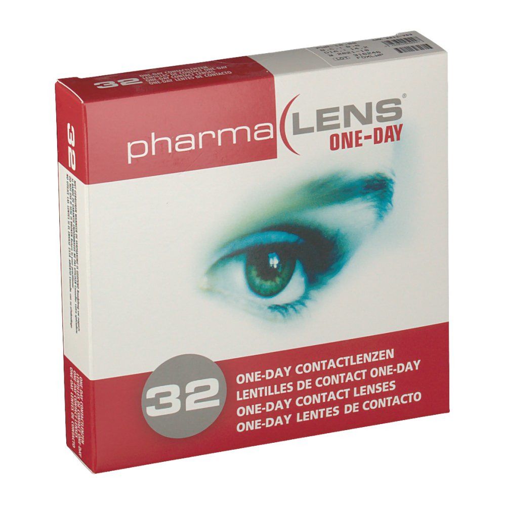 PharmaLens Day Lenses Dioptre: -10.00