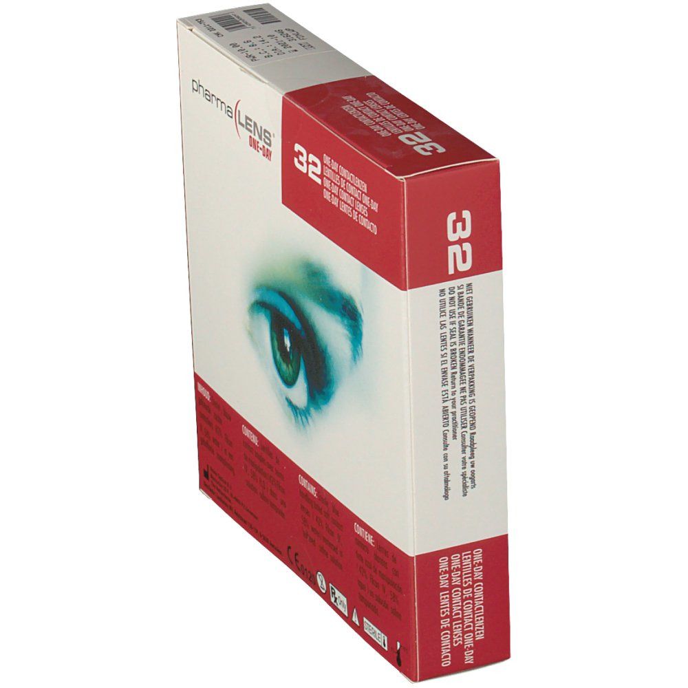 PharmaLens Day Lenses Dioptre: -10.00