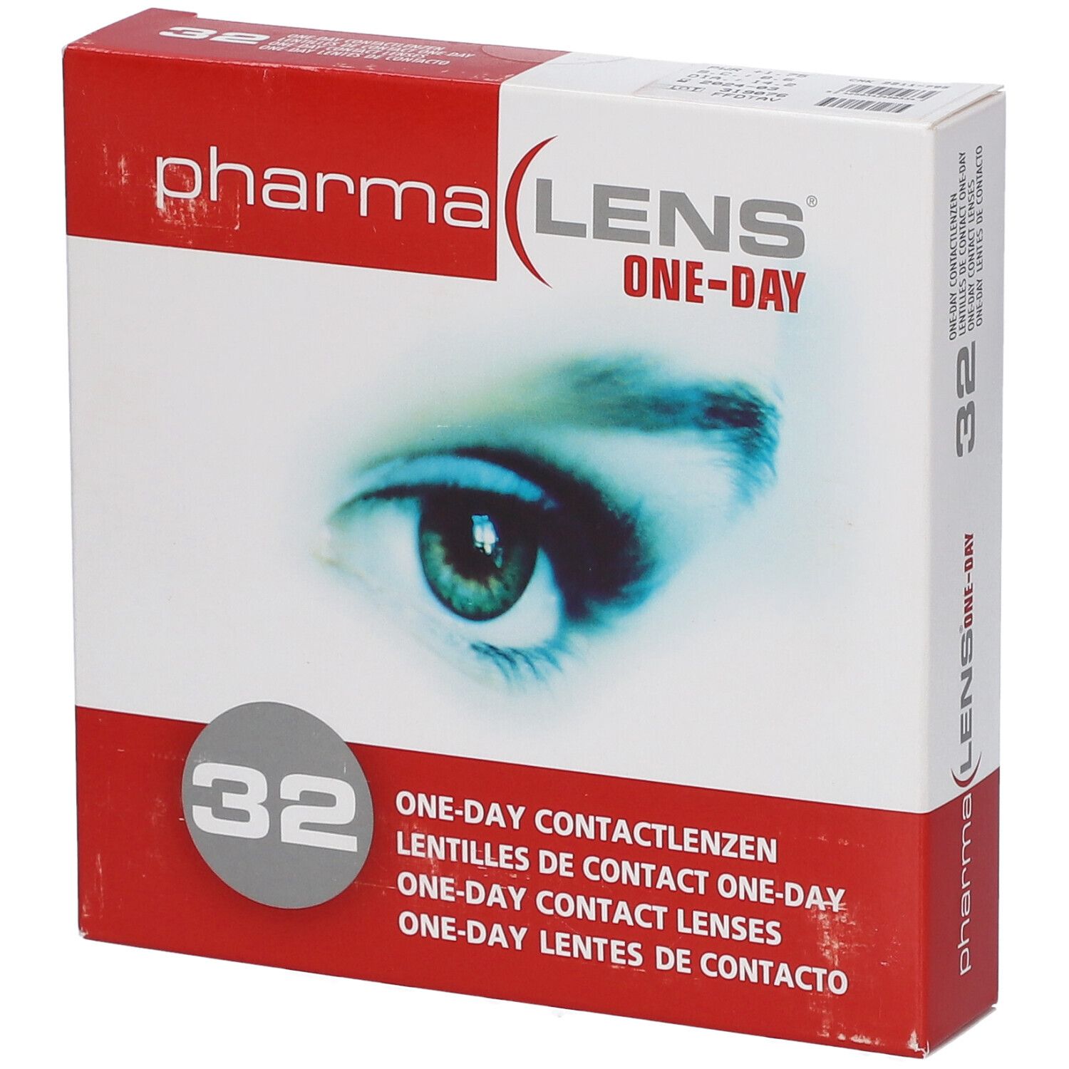 PharmaLens Day Lenses Dioptre: +1.75