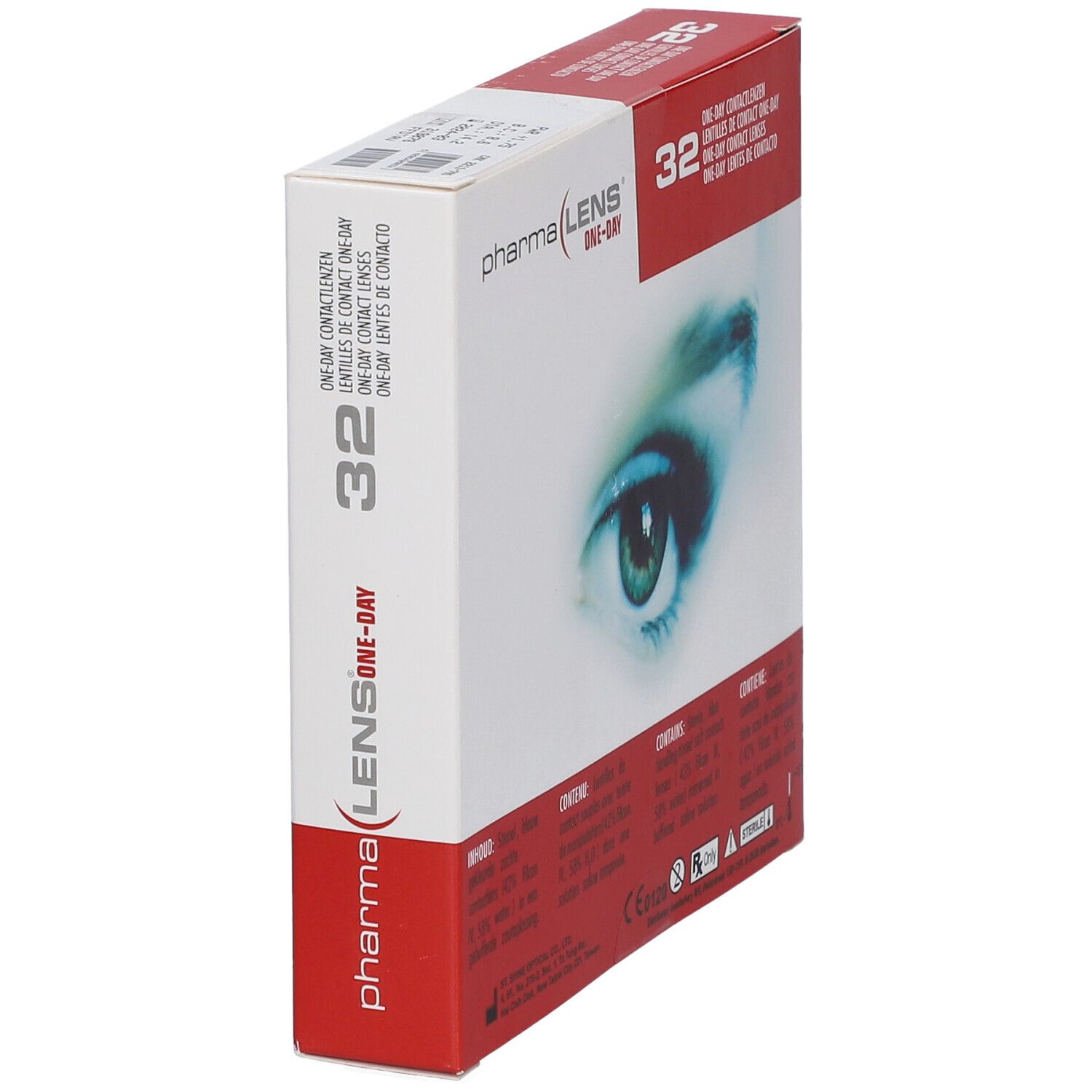 PharmaLens Day Lenses Dioptre: +1.75