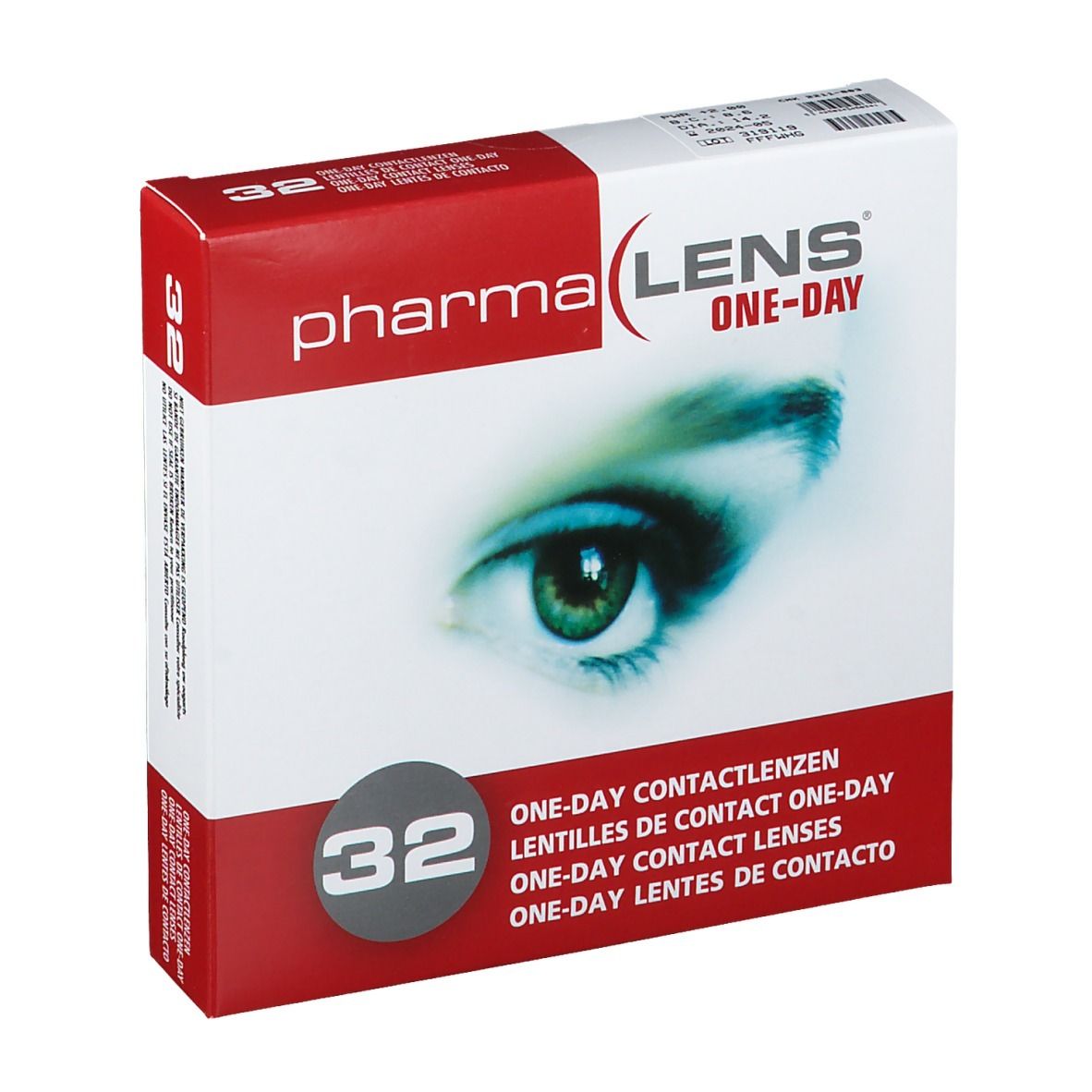 PharmaLens Day Lenses Dioptre: +2.00