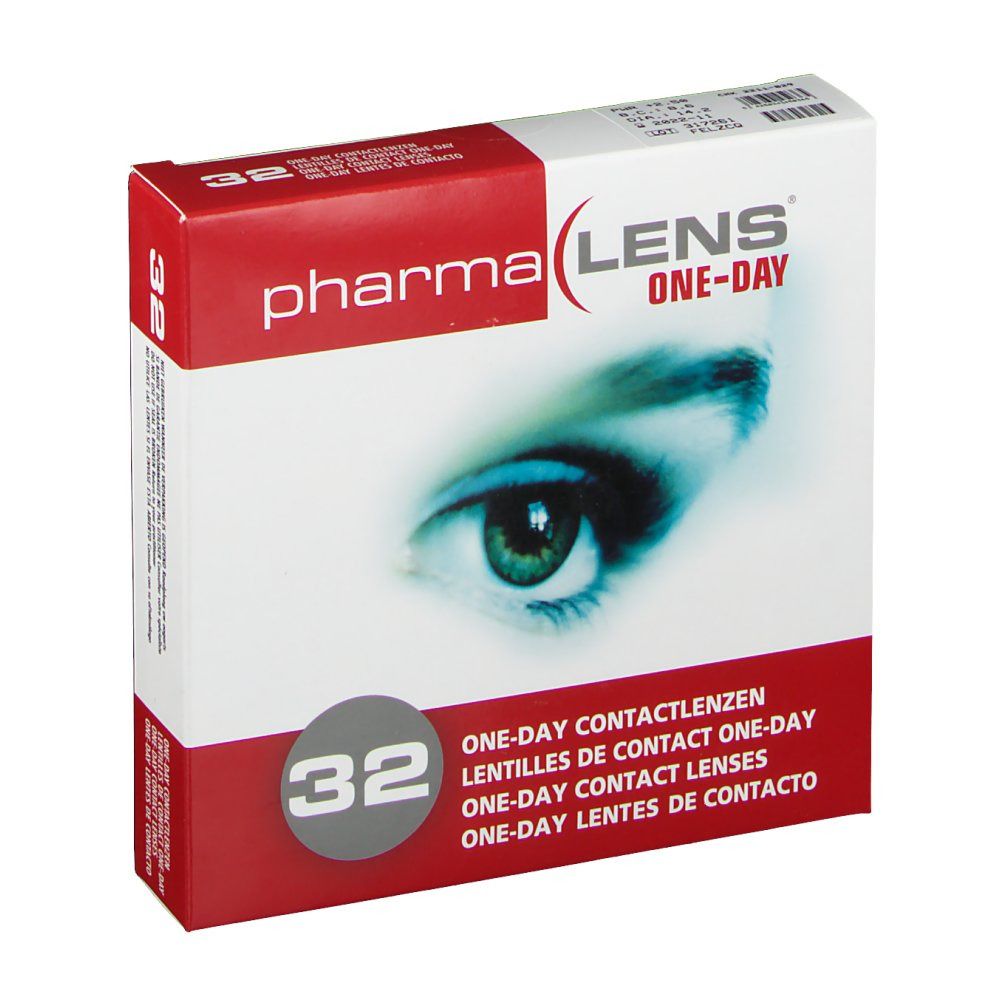 PharmaLens Day Lenses Dioptre: +2.50