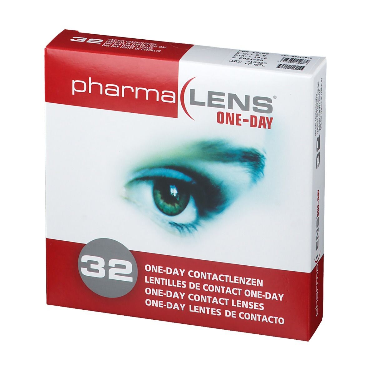 Lensfactory PharmaLENS One-Day Diottria +3.00