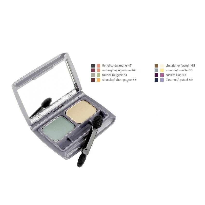 Eye Care Eye Shadow Duo Taupe-Fougere