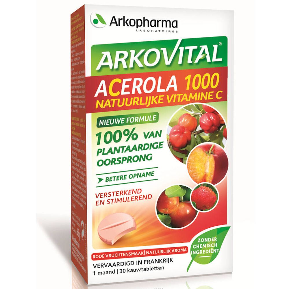 Arkopharma ARKOVITAL® Acerola 1000 30 Compresse