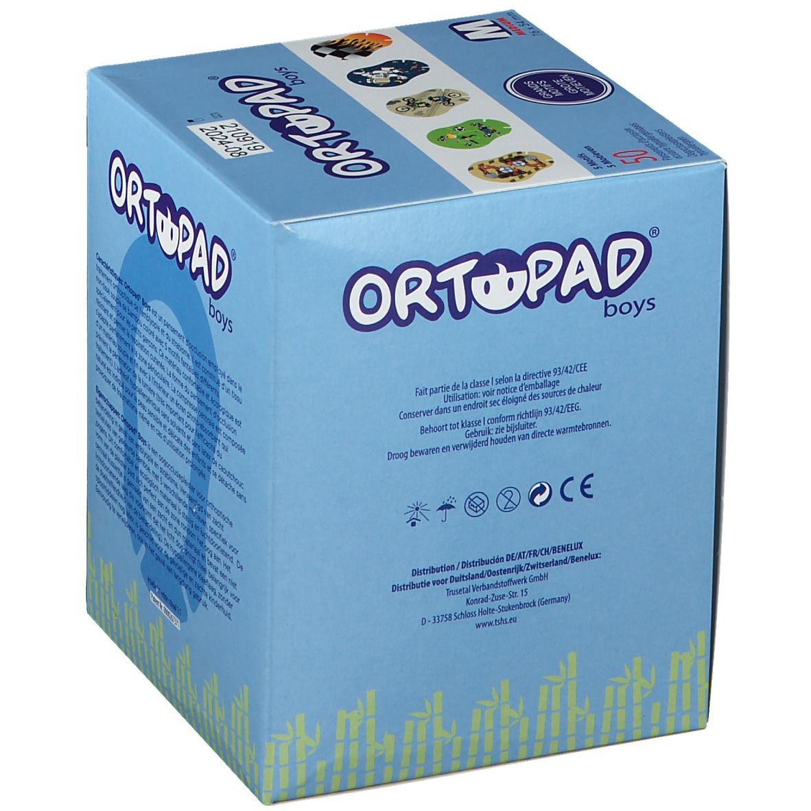 Ortopad For Boys Medium Eye Compres 2-5 Years