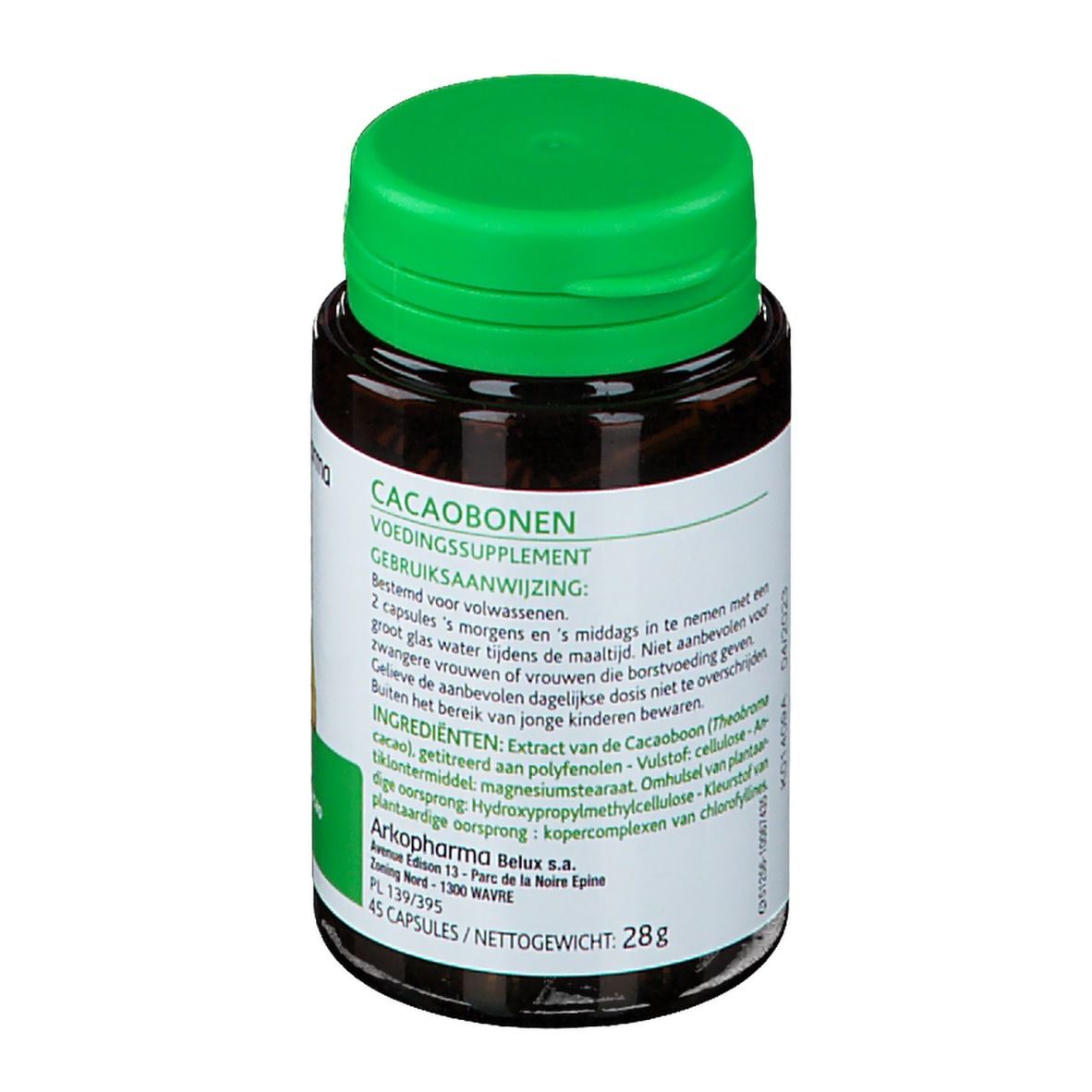 Arkocaps Cacaobonen Vegetal