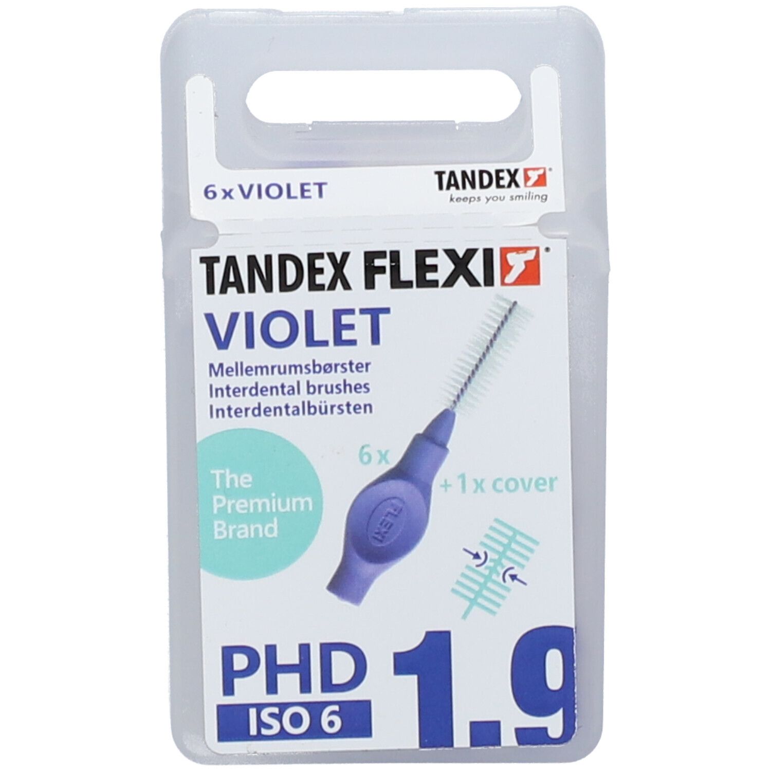 TANDEX FLEXI VIOLET Scovolino Interdentale ISO 6