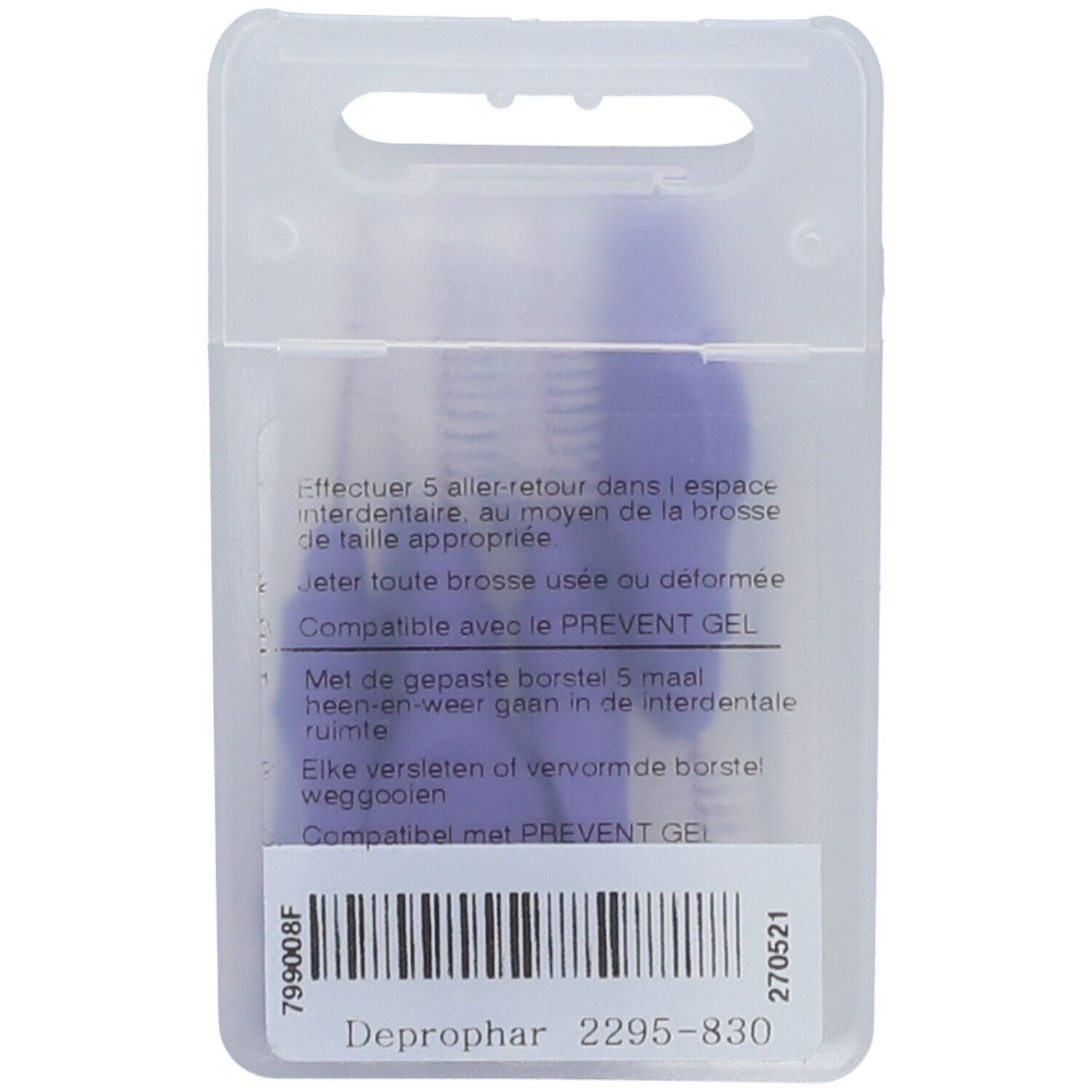 TANDEX FLEXI VIOLET Scovolino Interdentale ISO 6
