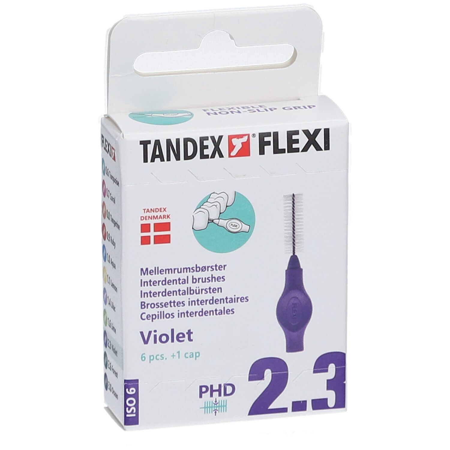 TANDEX FLEXI VIOLET Scovolino Interdentale ISO 6