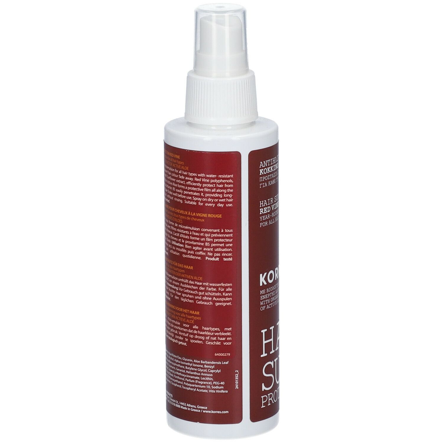 Korres Sun Hair Protection Red Vine