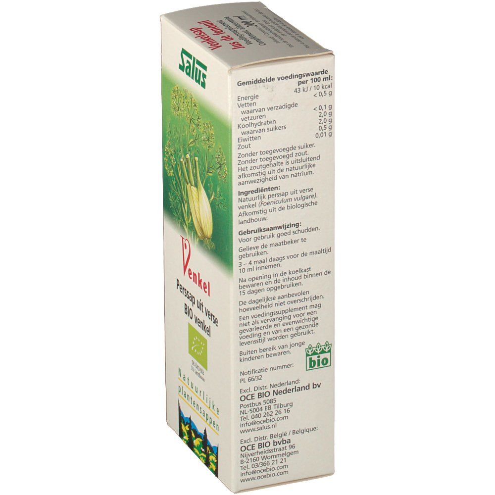 Salus Fennel Juice Bio