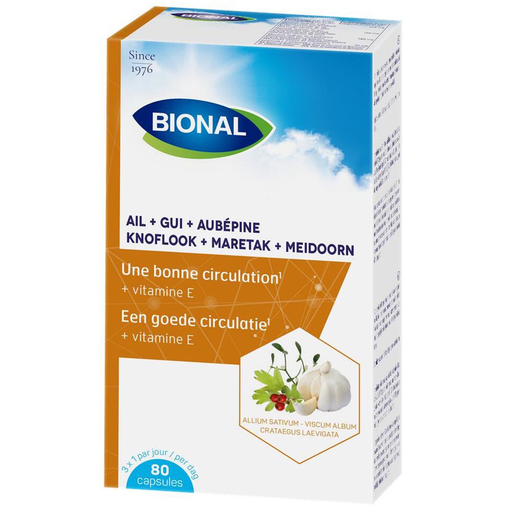 Bional Aglio + Vischio + Biancospino + Vitamina E