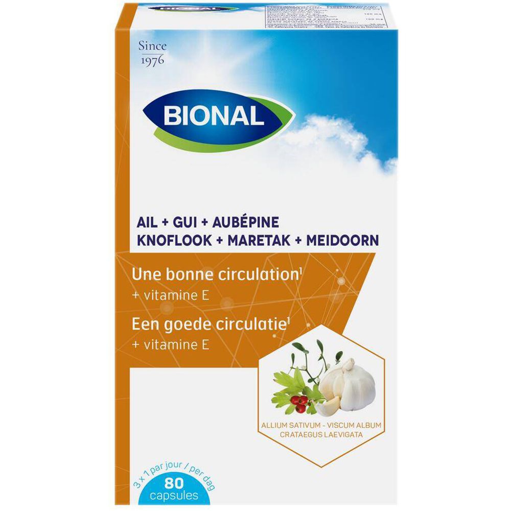 Bional Aglio + Vischio + Biancospino + Vitamina E