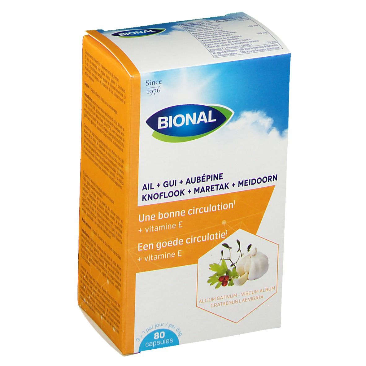 Bional Aglio + Vischio + Biancospino + Vitamina E