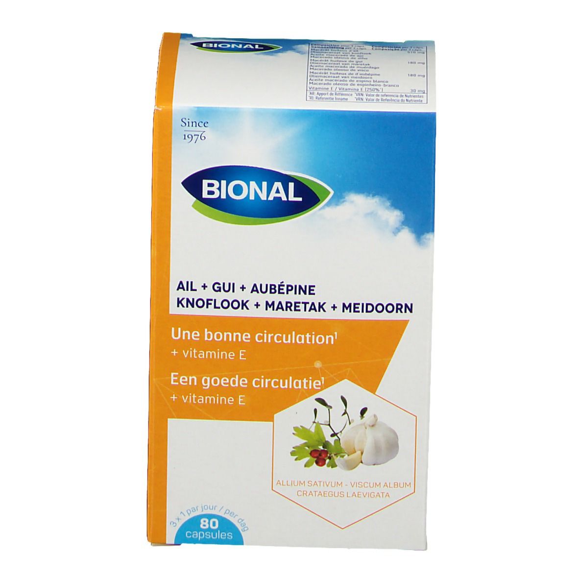 Bional Aglio + Vischio + Biancospino + Vitamina E