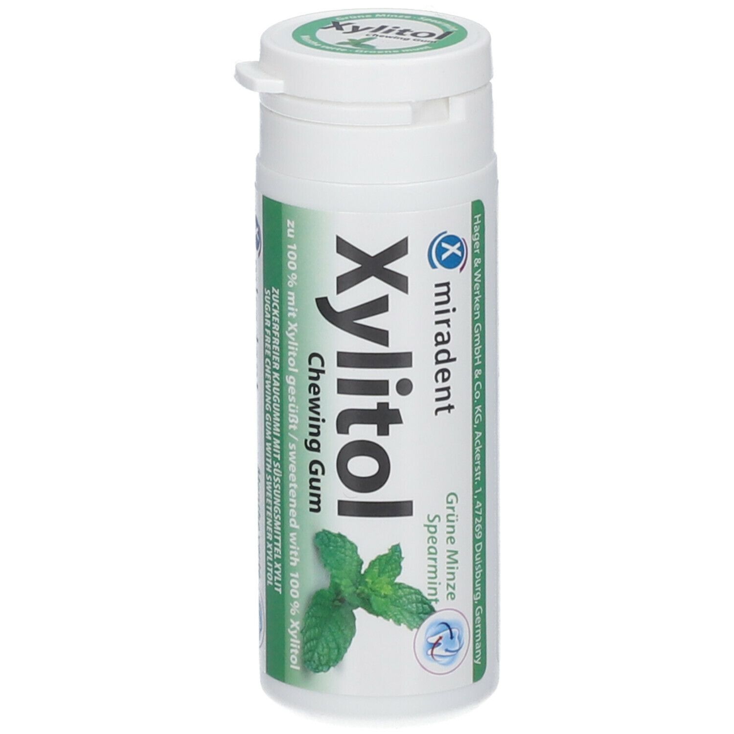 Miradent Chewing Gum Xylitol Green Mint